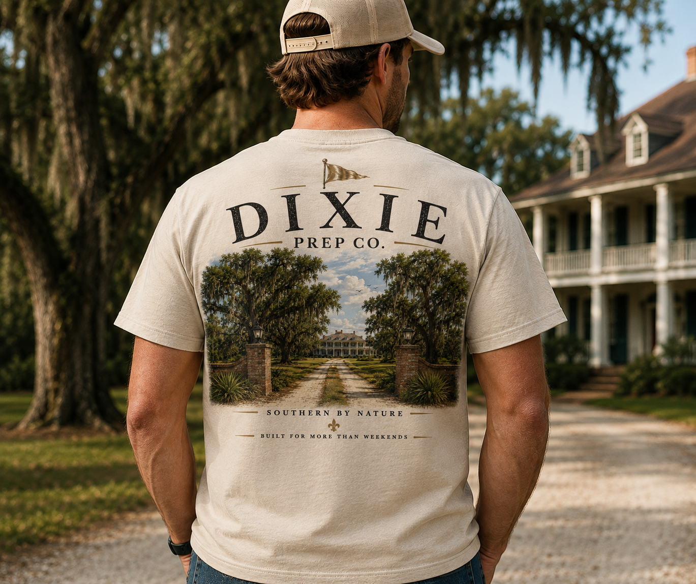 Dixie Prep Tee Shirt "The Plantation"